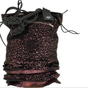 Papucei New Women’s Bag Black Suede